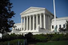 The Supreme Court Building in Washington, D.C.