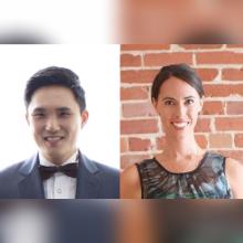 Headshots of professors Lee and Brodie
